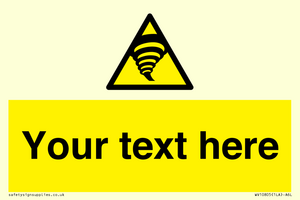 Custom Warning: Tornado zone